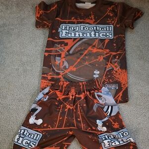 Fanatics Brown and Orange Kids Matching Set